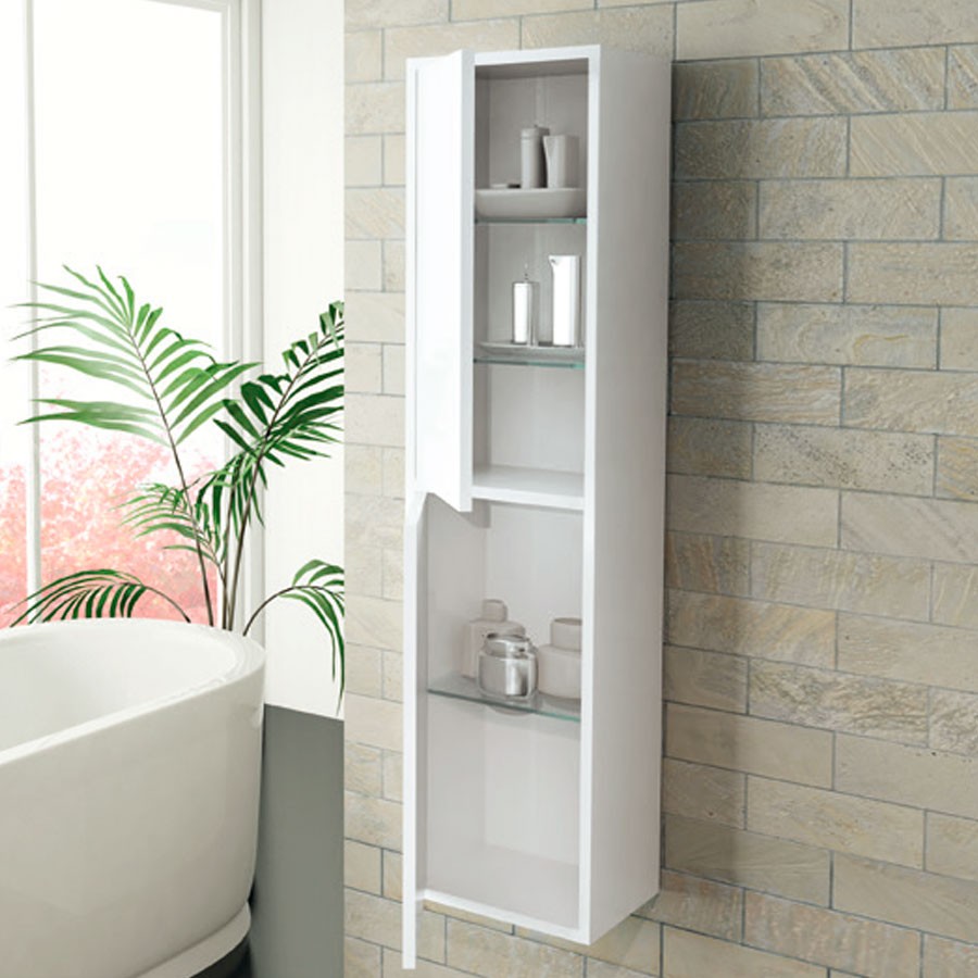 Mueble columna baño estilo nórdico – Columna auxiliar