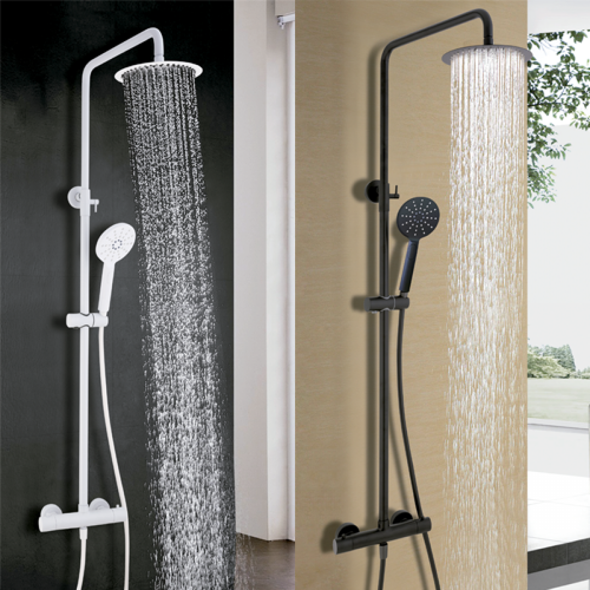 Elegir columnas de ducha